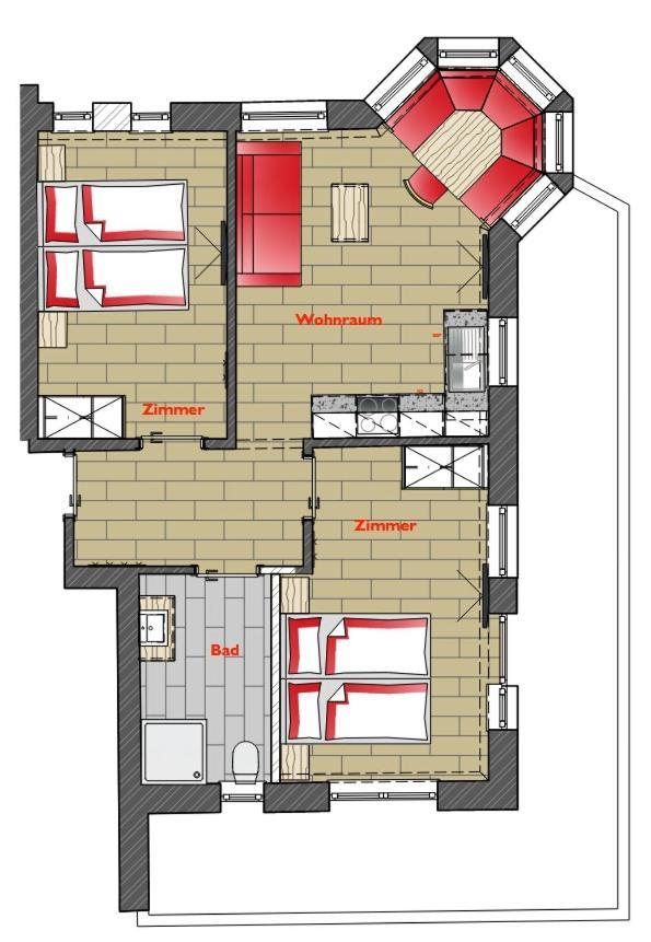A Casa Juwel Apartment Sölden Pokoj fotografie